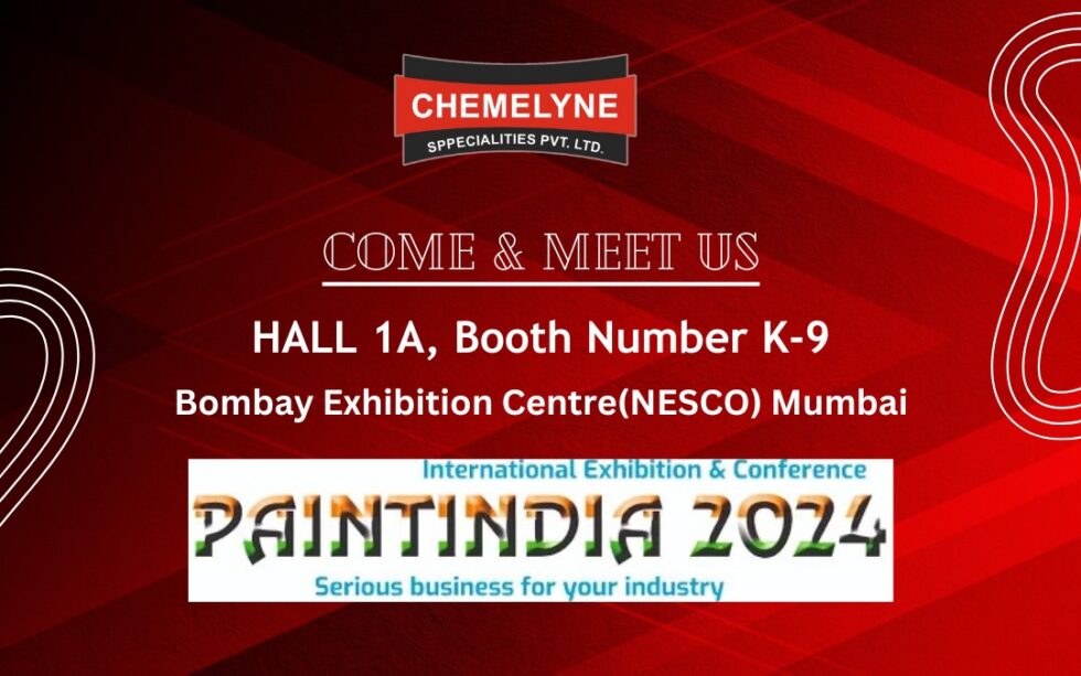 PaintIndia International Exhibition 2024 Chemelyne Sppecialities