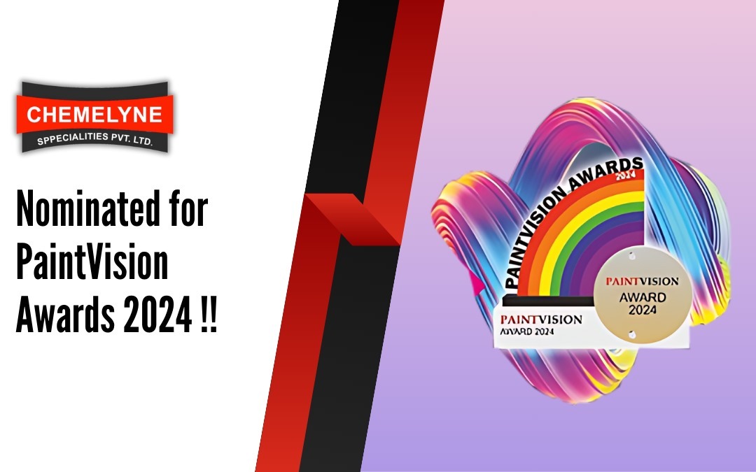 Celebrating Success: Chemelyne Sppecialities Pvt. Ltd. is Nominated for PaintVision Awards 2024 !!