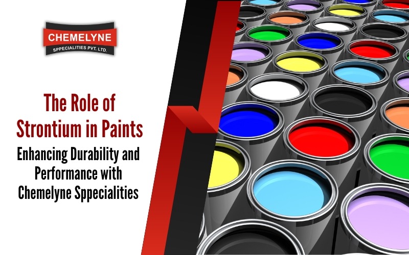 The Role of Strontium in Paints